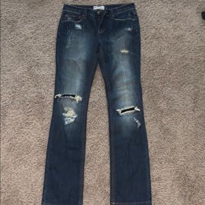 Free people slim flare jeans